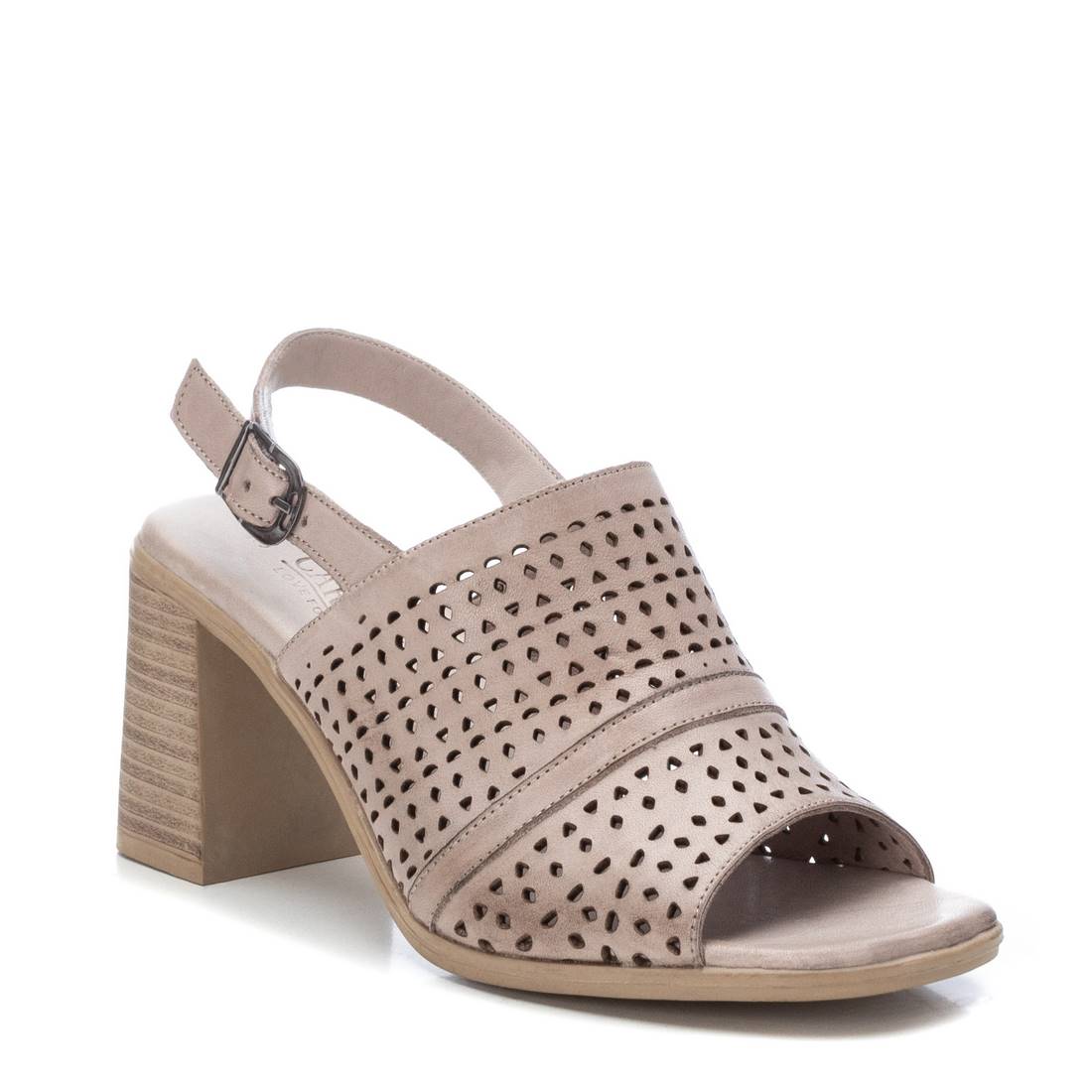 Carmela 16065102 sandales cuir blanc talon 9 cm