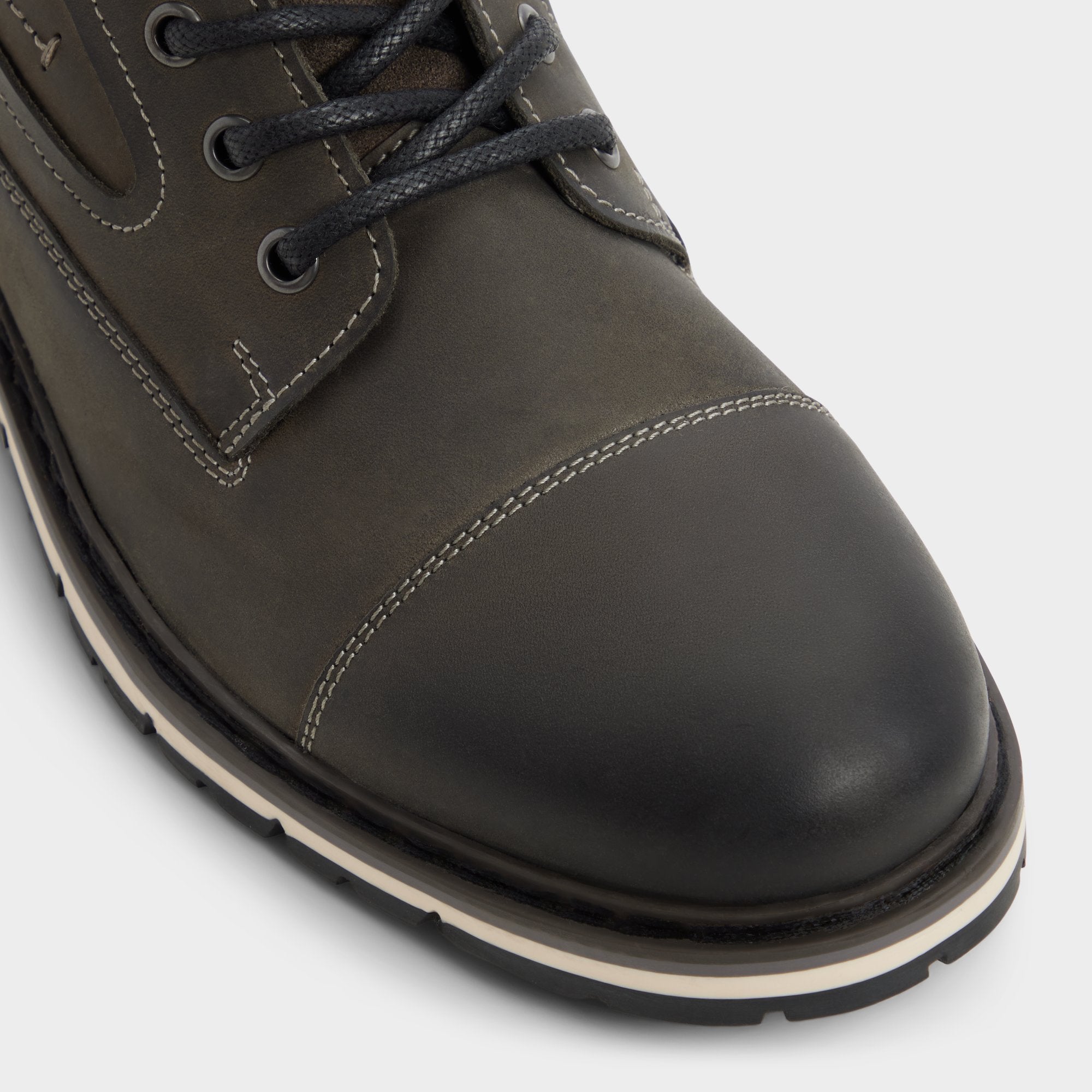 ALDO Armie bottines à lacets gris fourrure