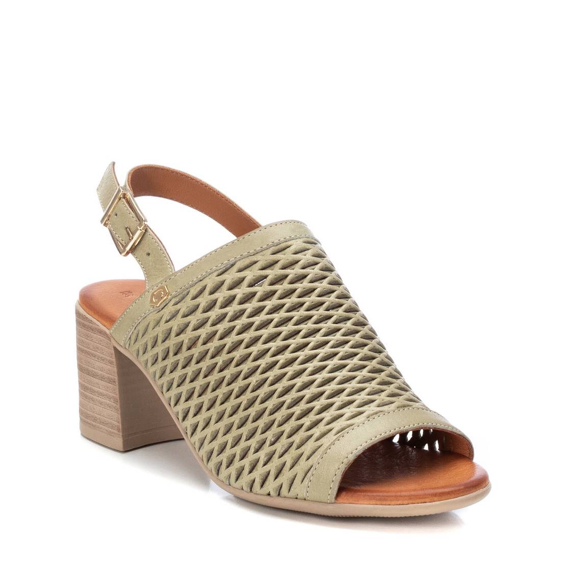 Carmela 16083704 sandales cuir vert talon 8 cm