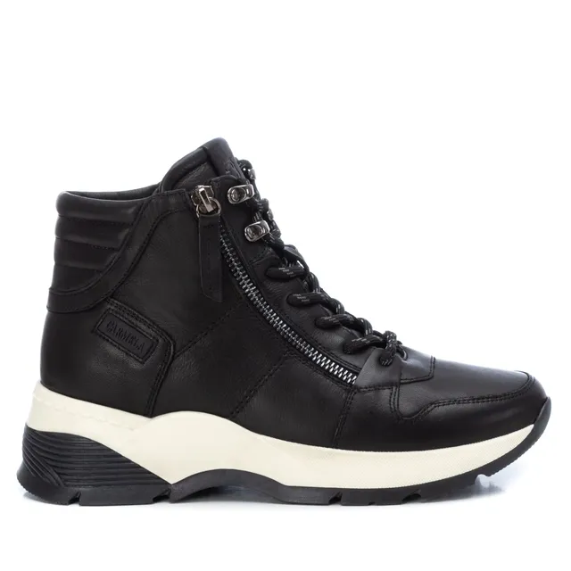 Carmela 16022101 bottine sport femme noire cuir