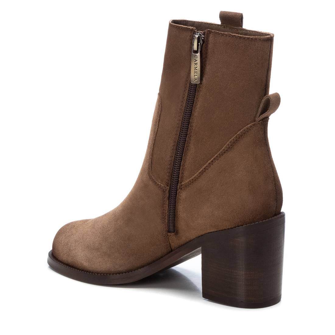 Carmela 16093702 bottine femme marron suède talon 7 cm
