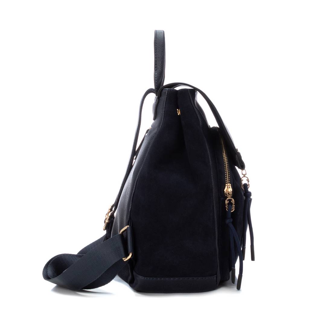 Carmela 18612201 sac à dos cuir bleu suède