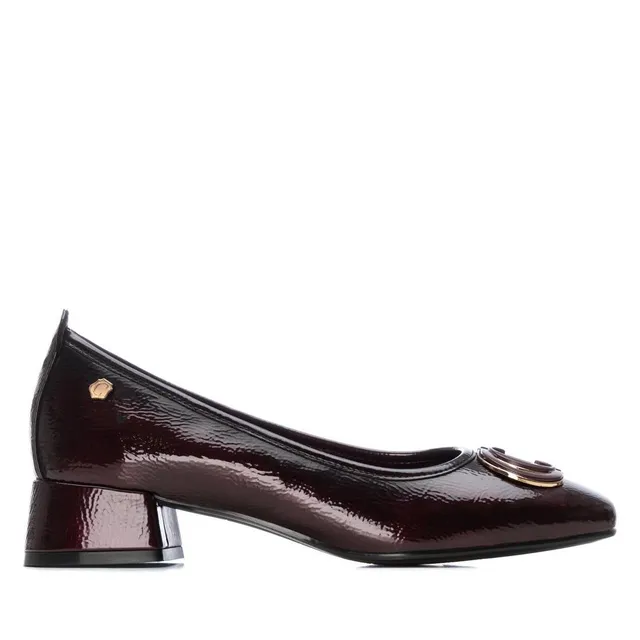 Carmela 16254004 ballerines vernis bordeaux talon bas
