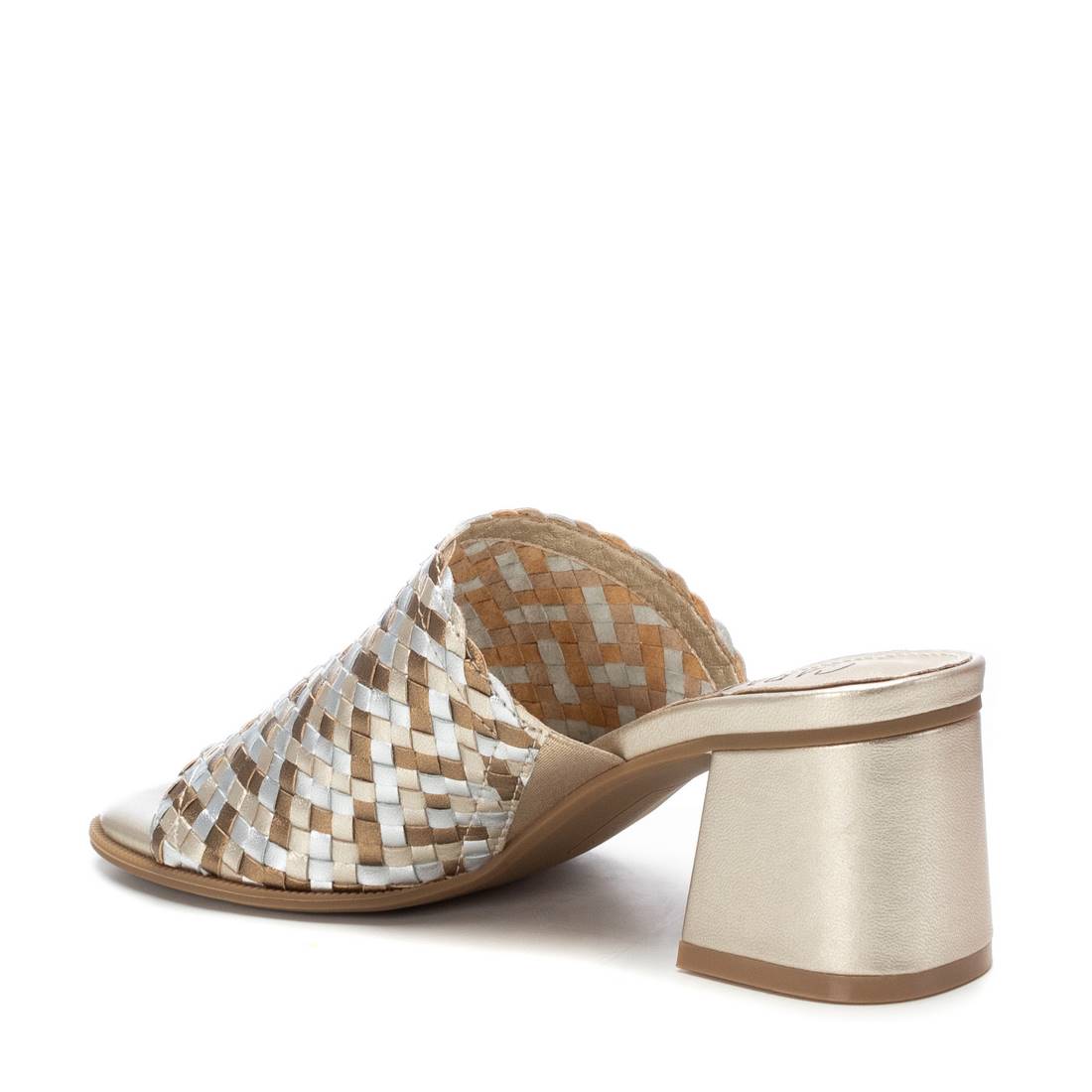 Carmela 16219101 sandale femme doré cuir talon