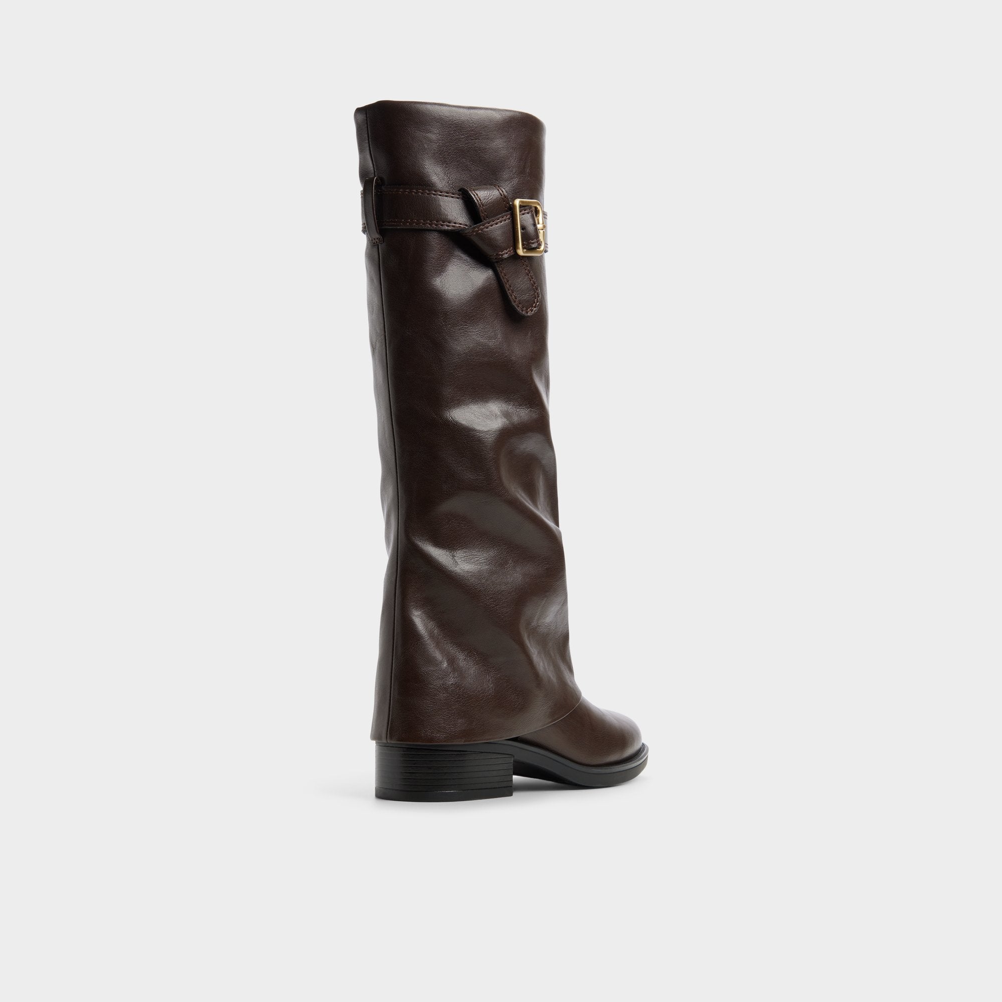 ALDO Eloewiel bottes hautes marron talon bloc