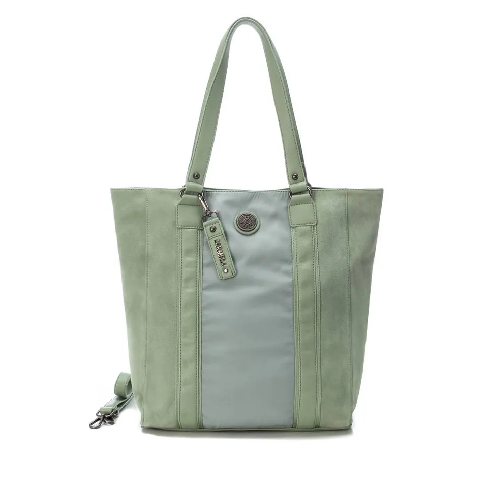 Carmela 18603404 sac vert cuir véritable bandoulière