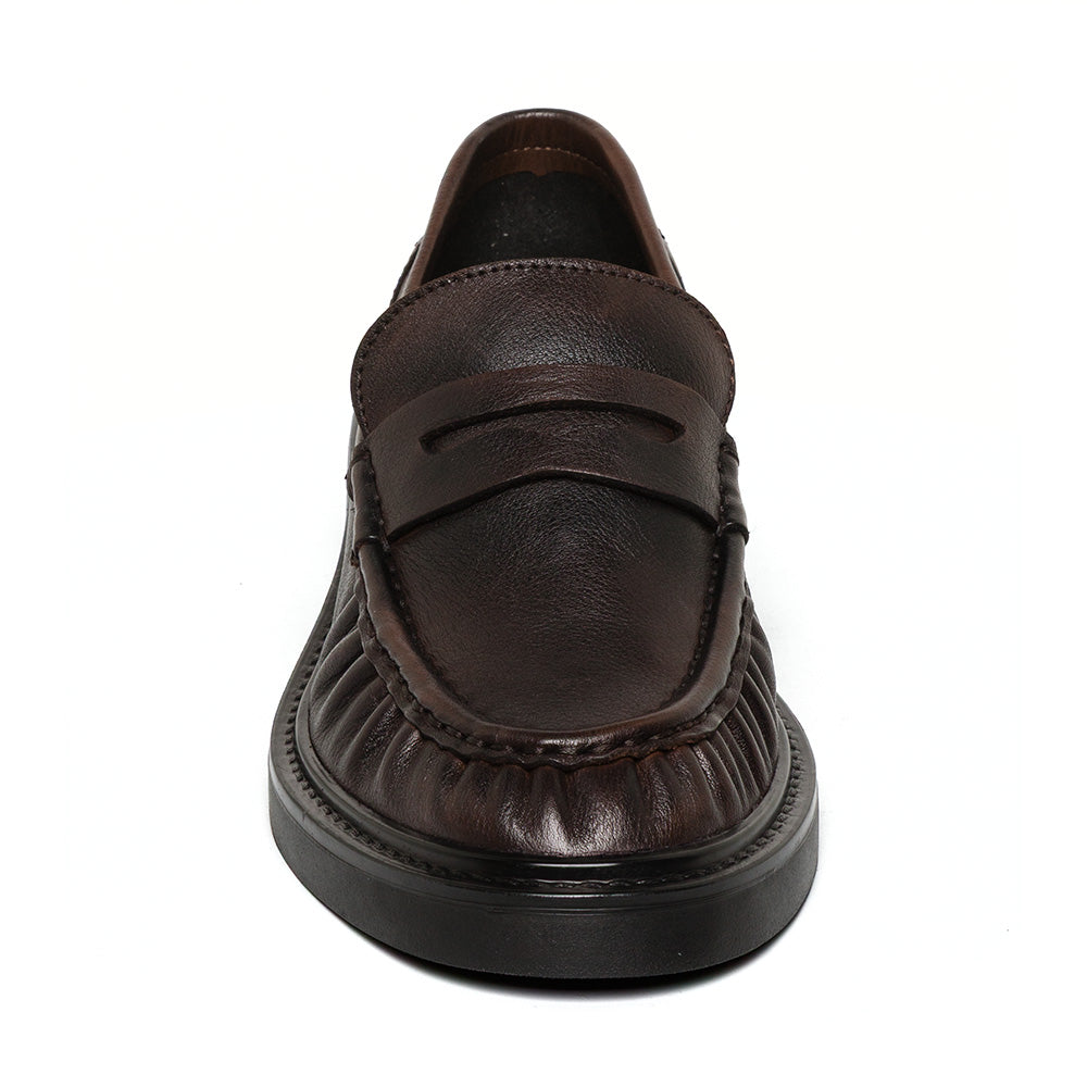 Steve Madden Nadya mocassins cuir marron foncé