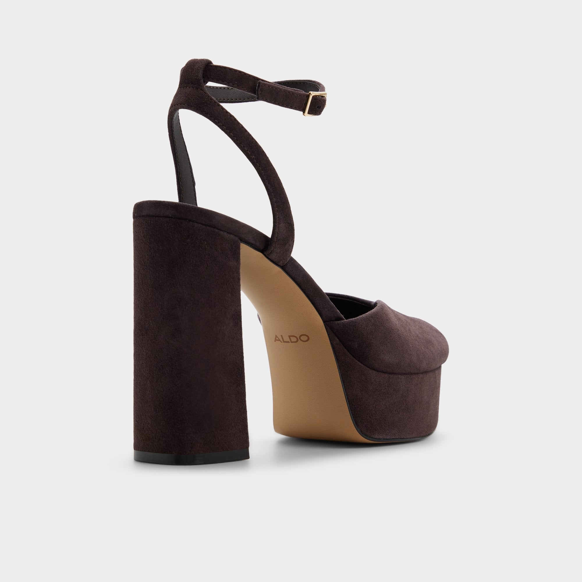 Aldo Monnae escarpins marron talon haut
