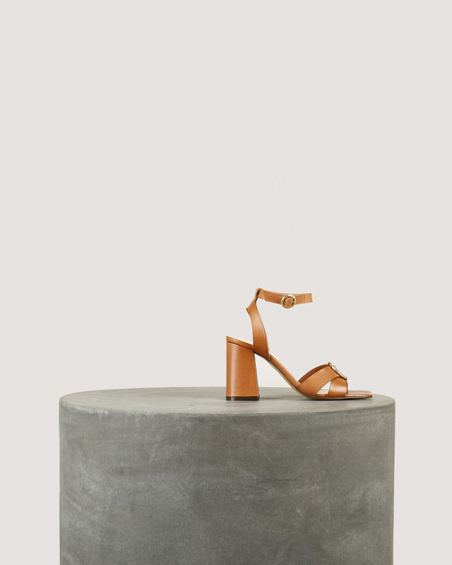 Tila March Io sandale cuir naturel talon 8 cm