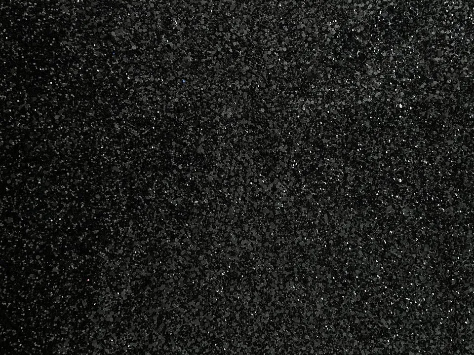 Dessine Moi Un Soulier échantillon glitter noir à commander