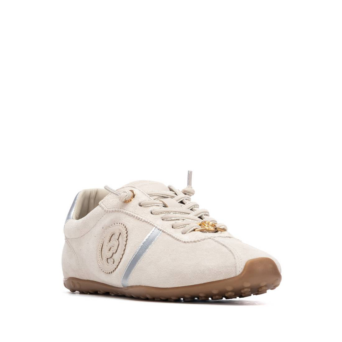 Carmela 16317302 baskets glace cuir suédé plat