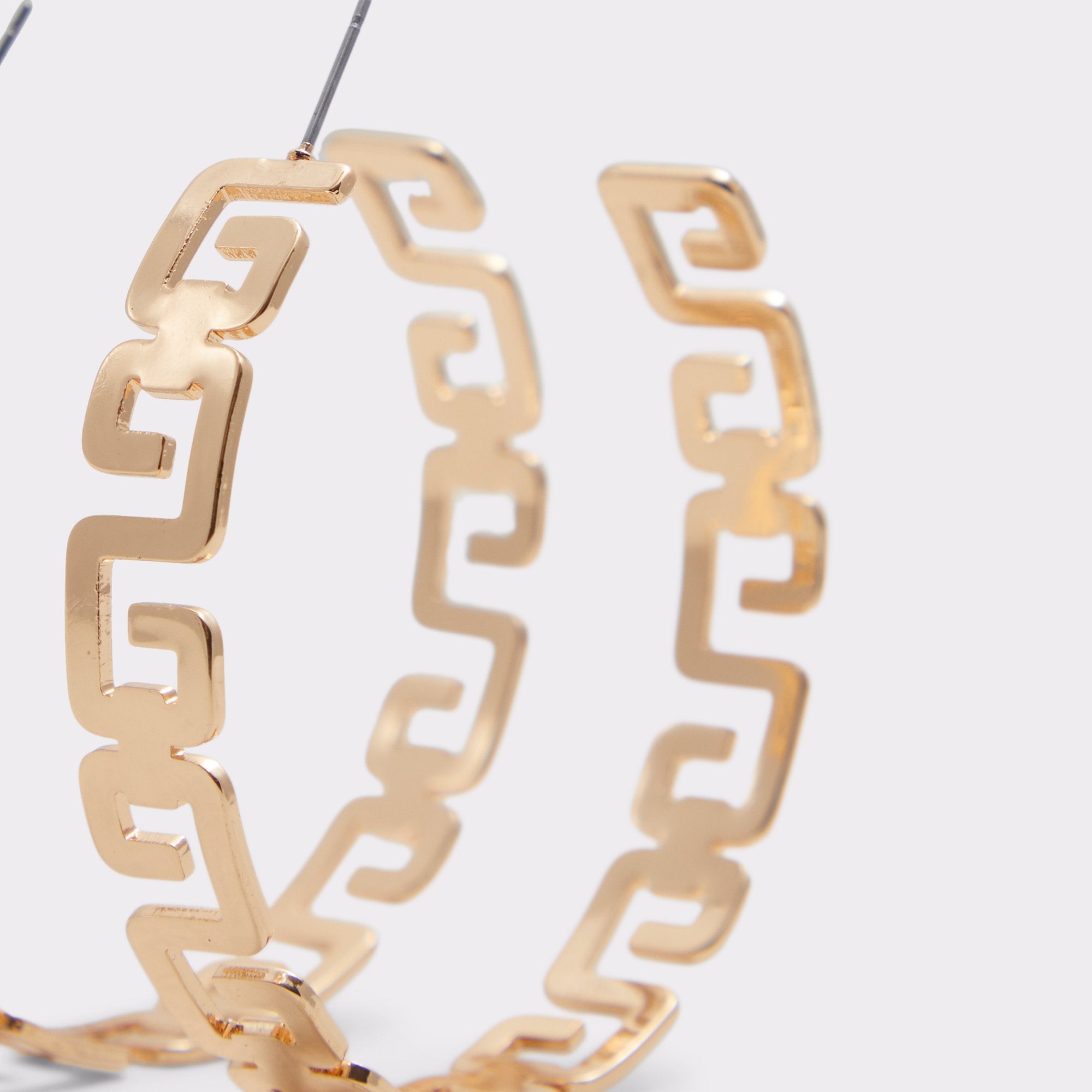 ALDO Lisson boucles oreilles créoles dorées