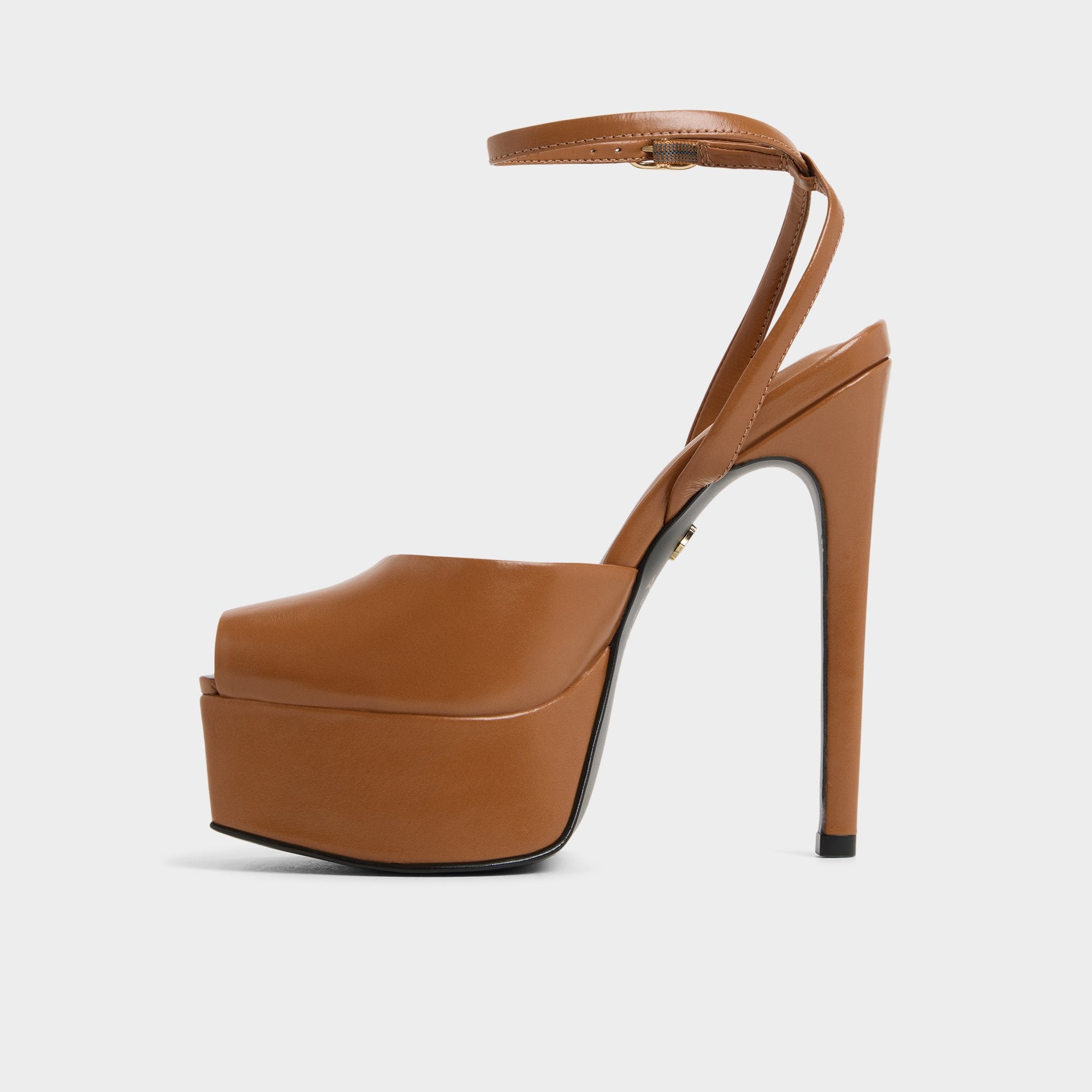 ALDO Thalina escarpin marron plateforme