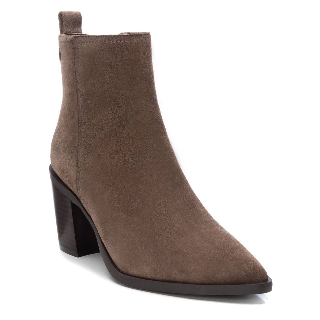 Carmela 16189503 bottines suède marron talon 9 cm