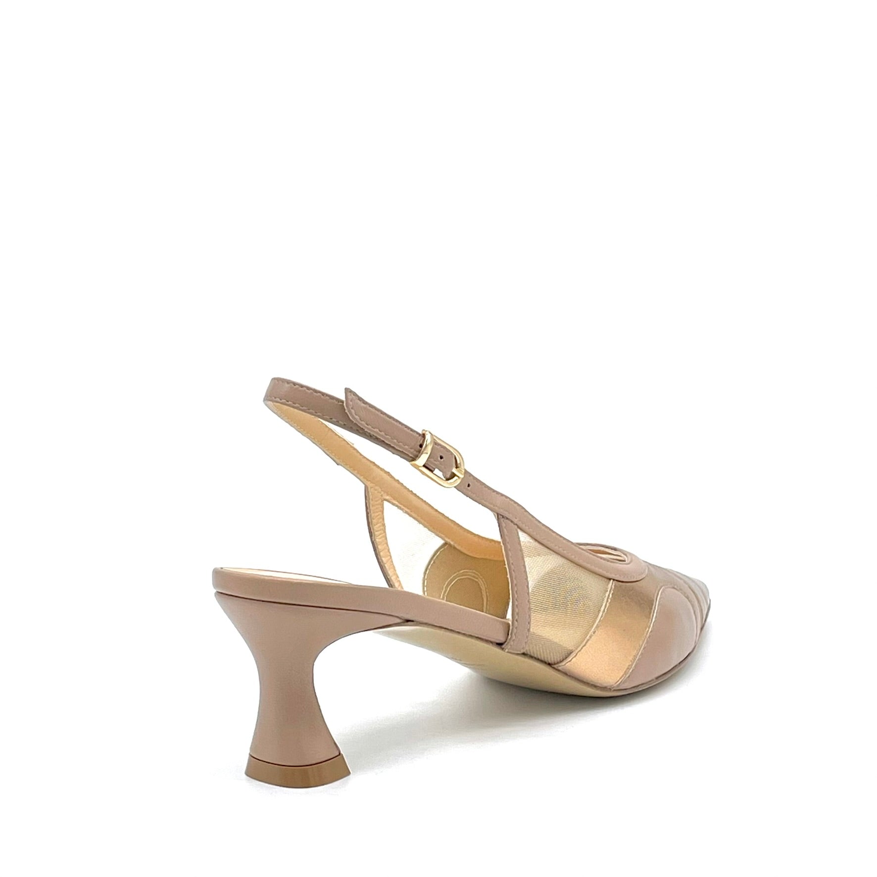 Elata 16145 slingback cannelle cuivre talon 5,5 cm