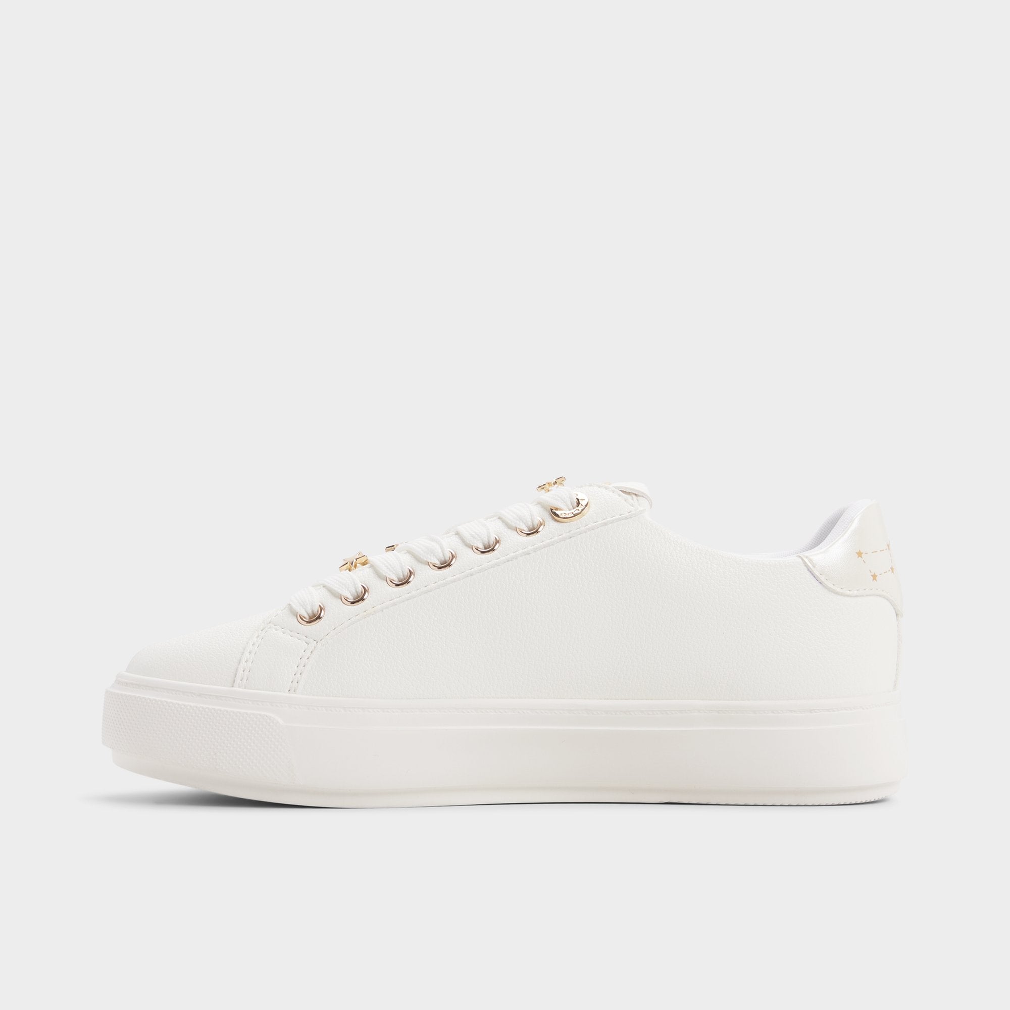 ALDO Starbright escarpins blancs talon mesuré
