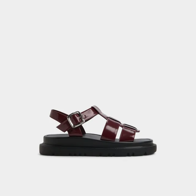 Aldo Linettie sandale pêcheur bordeaux