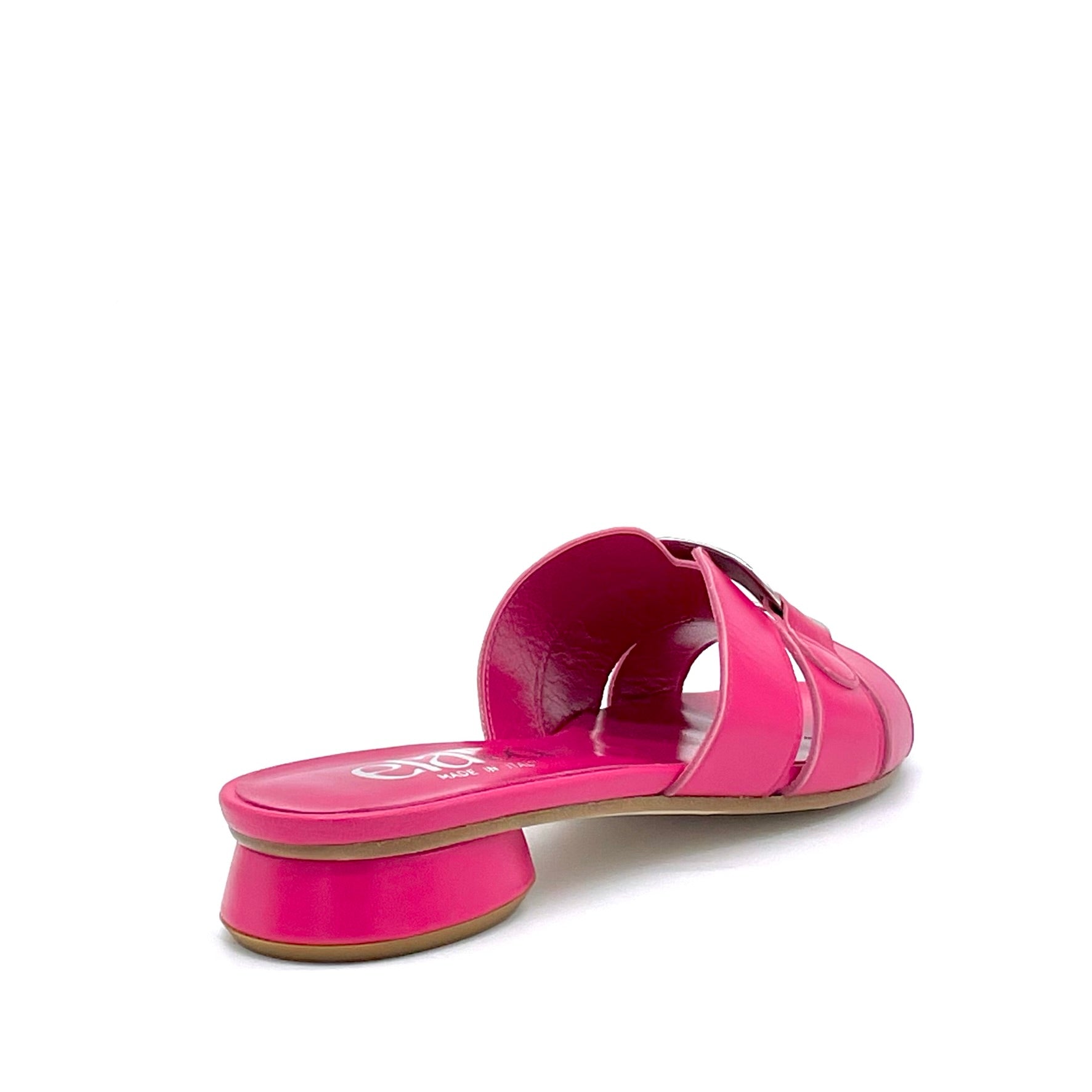 Elata 15182 mules cuir fuchsia 37 talon 1 cm