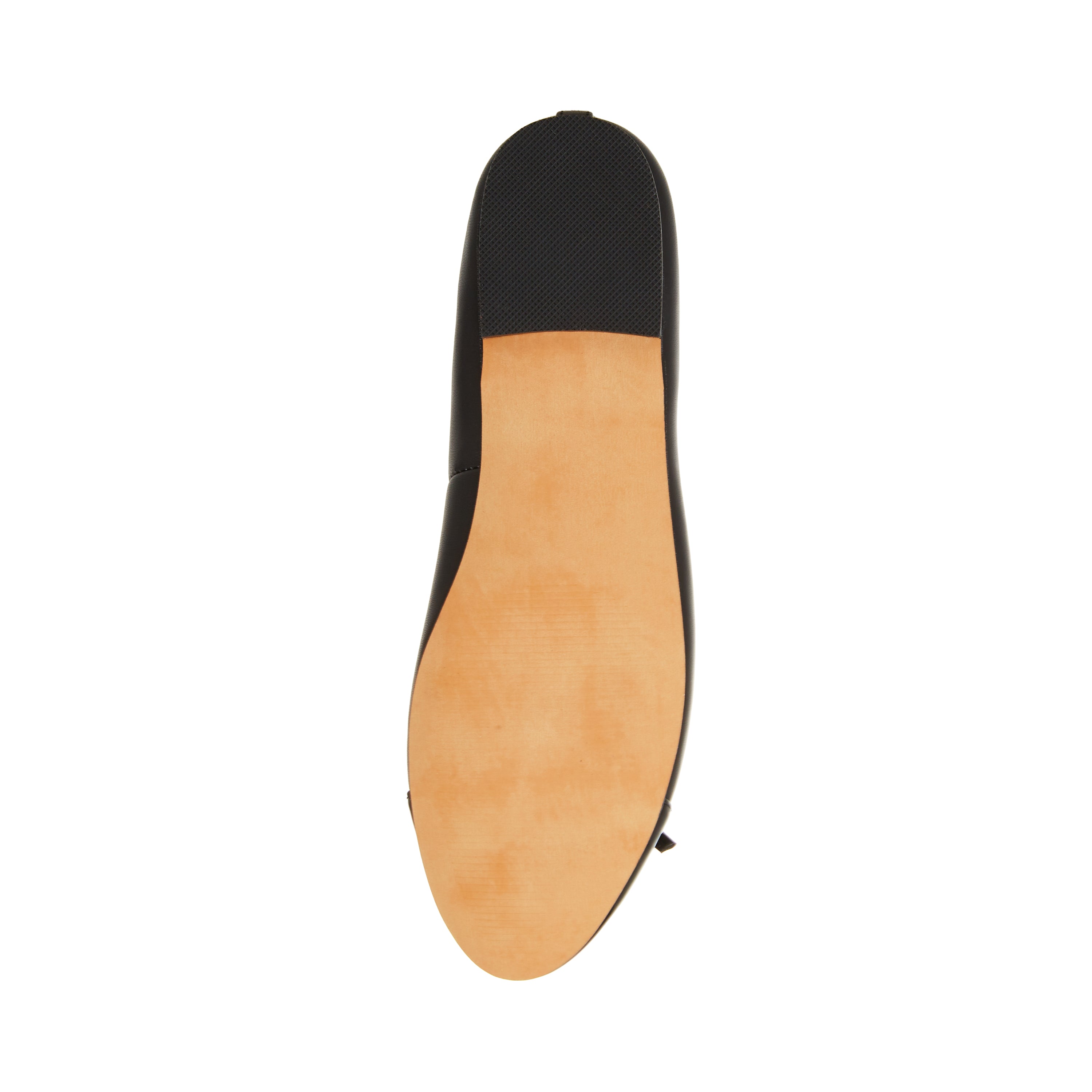 Steve Madden Ellison ballerine cuir noir nœud