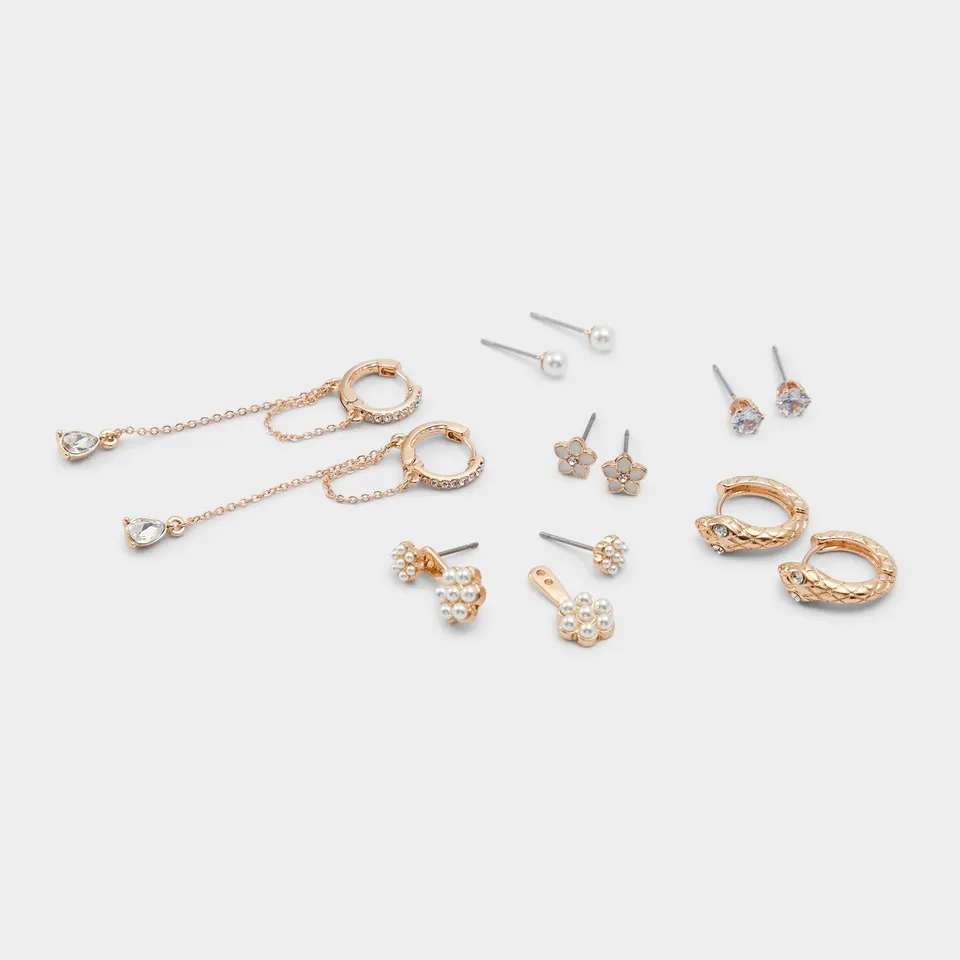 Aldo Blossoms lot boucles d'oreilles perles