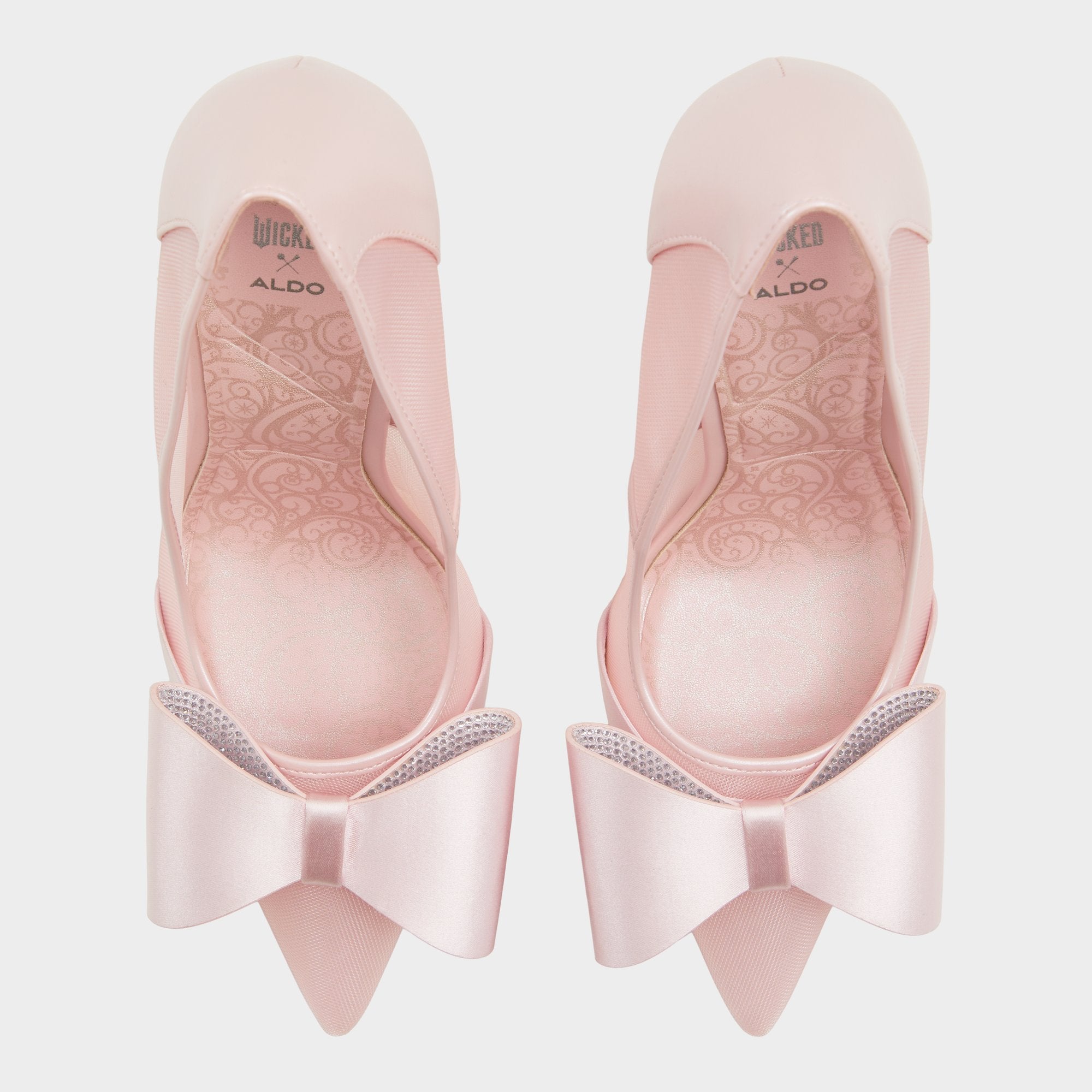 ALDO Amazafying escarpins rose nœud satin