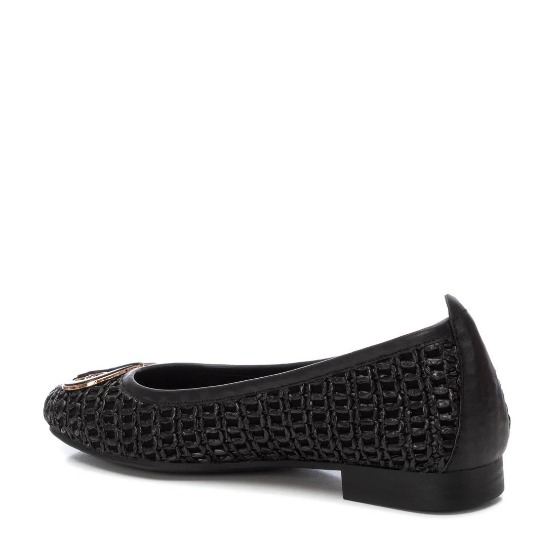Carmela 16216804 ballerines femme noir raphia