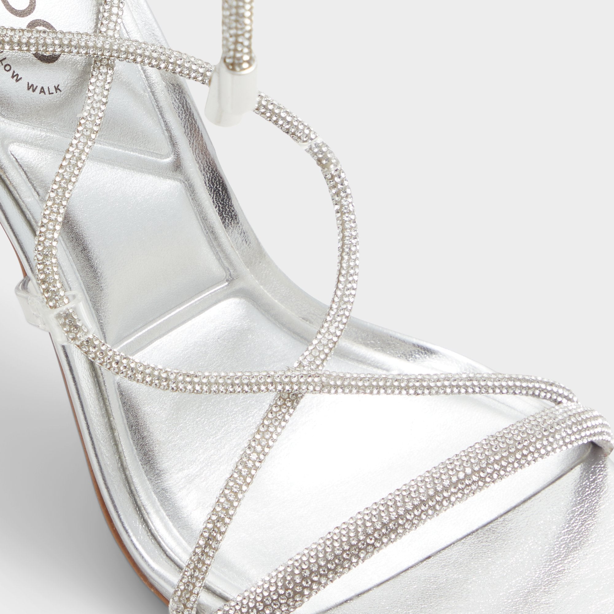 ALDO Marly sandales à talon strass argenté