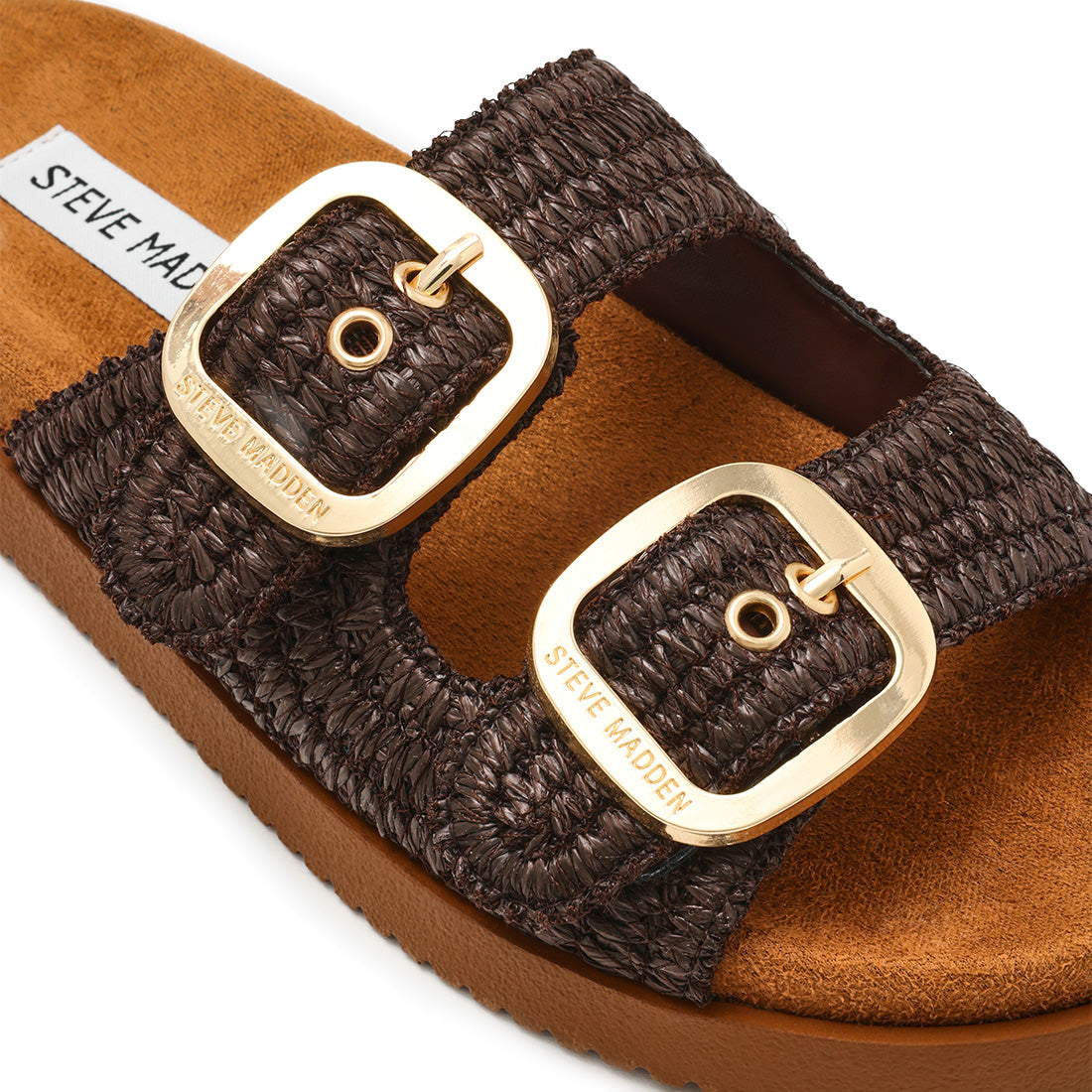 Steve Madden Miramar sandales marron foncé