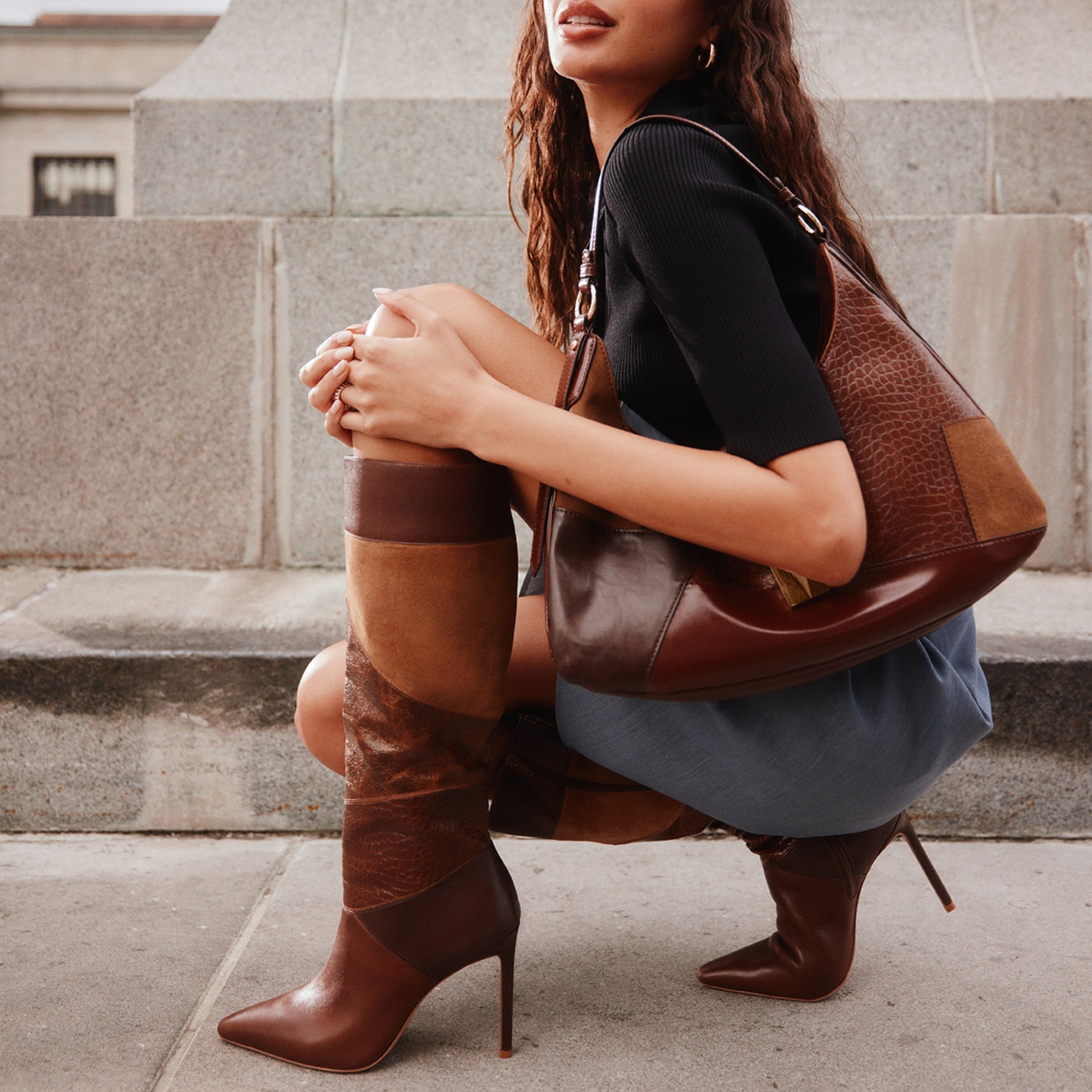 ALDO Marya bottes genou talon aiguille pointues
