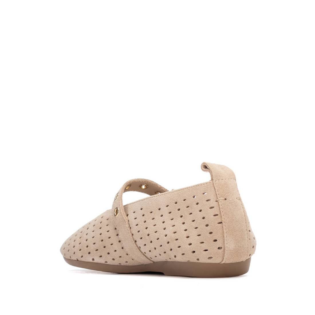 Carmela 16314202 ballerines cuir beige boucle