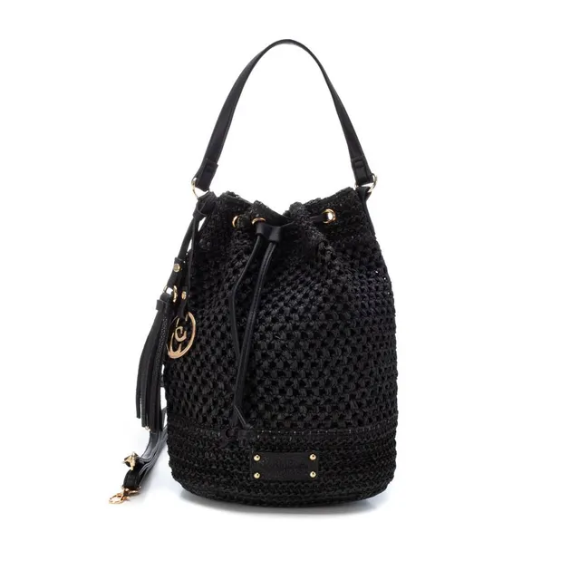 Carmela 18609703 sac femme raphia noir taille unique