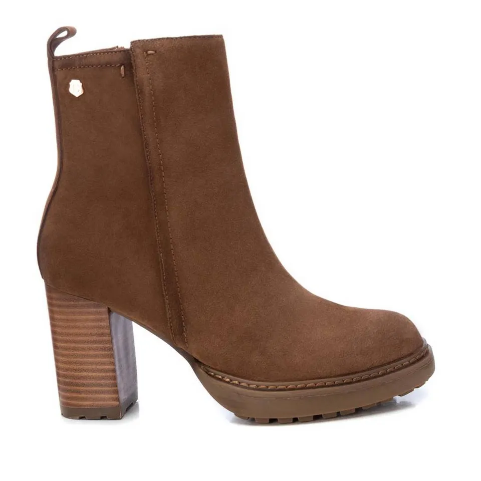 Carmela 16110803 bottine cuir marron talon 8 cm