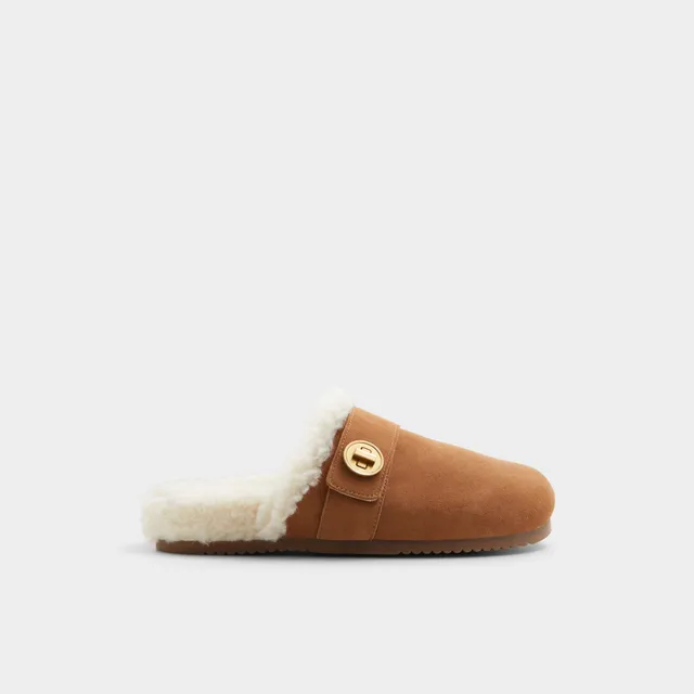 ALDO Fredou mules marron sherpa confort
