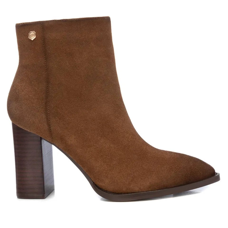Carmela 16091802 bottine femme cuir marron talon 9 cm