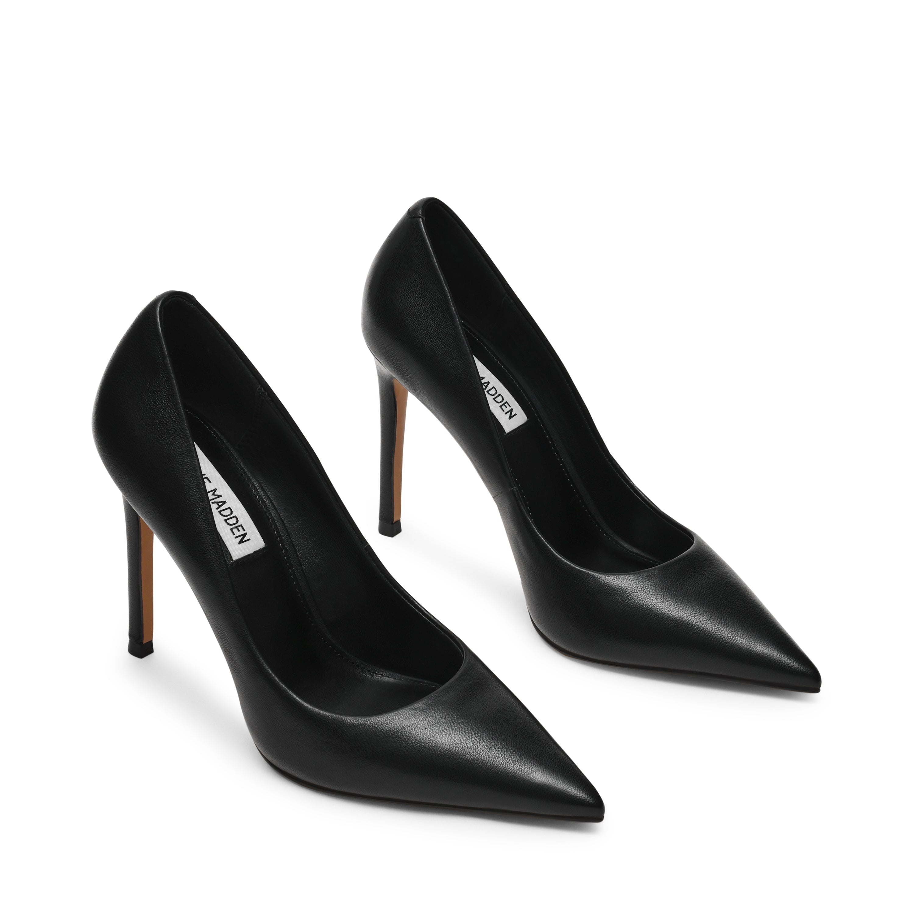 Steve Madden Thrive escarpins cuir noir talon 10 cm