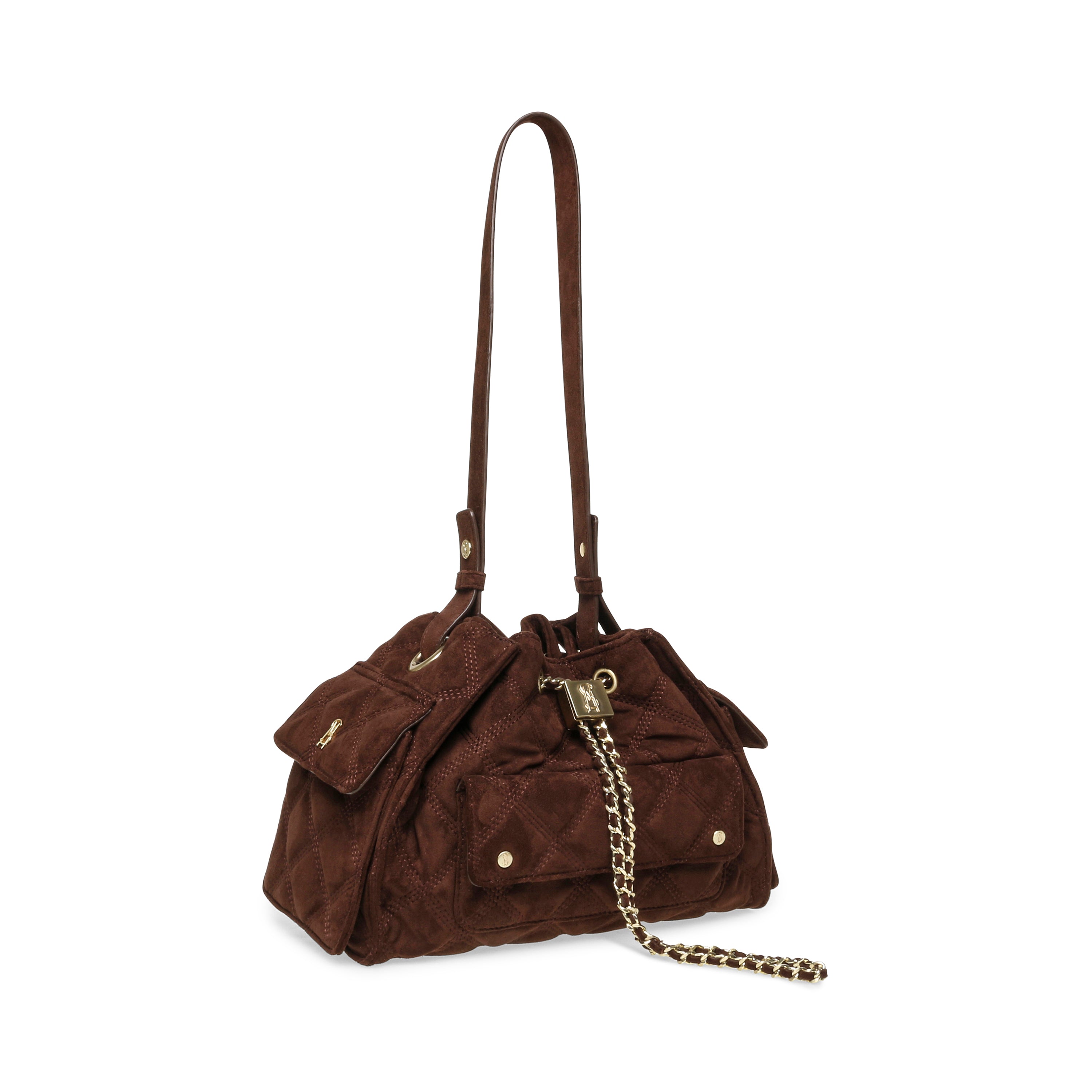 Steve Madden Bmicki sac épaule marron doré