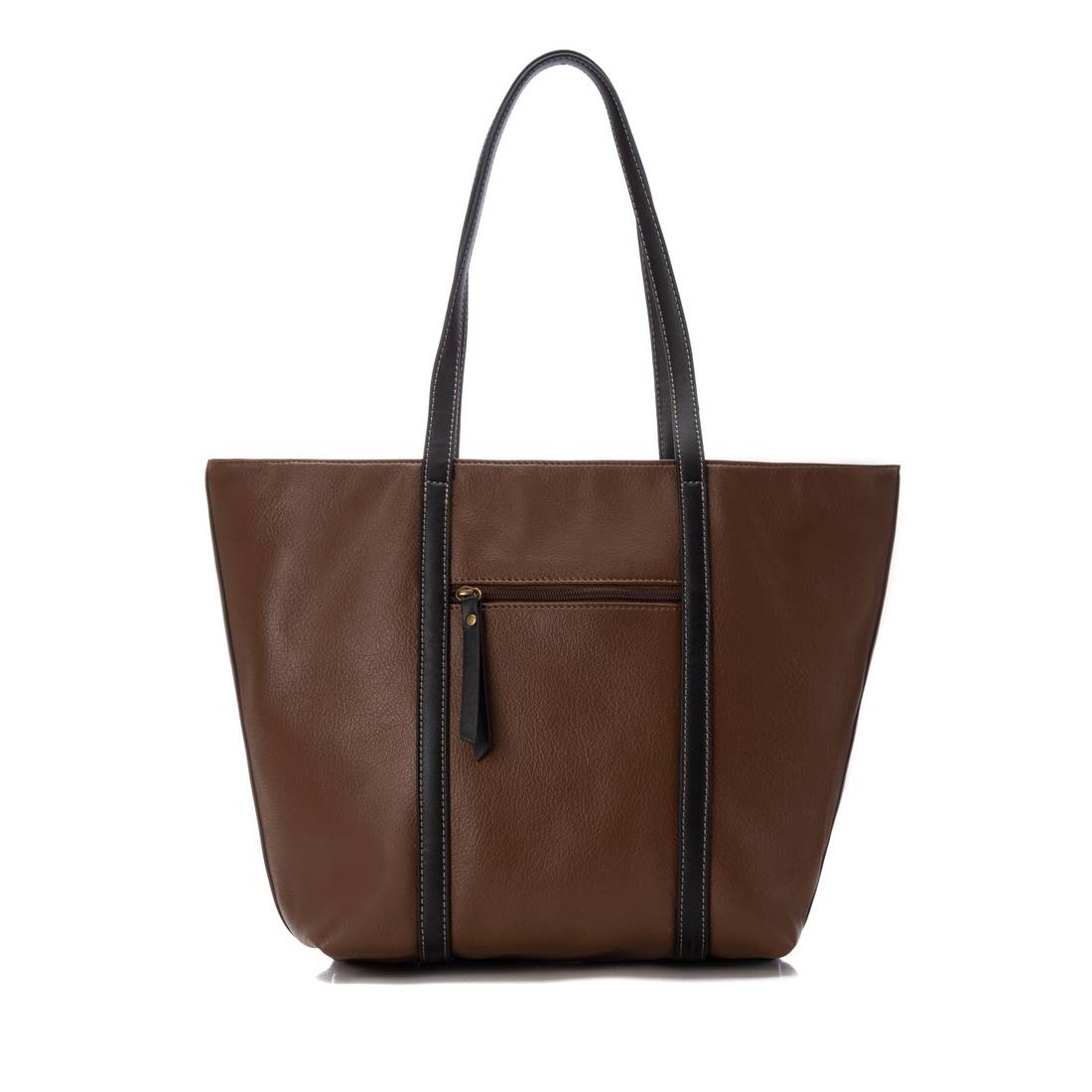 Carmela 18612601 sac femme marron grand cuir suède