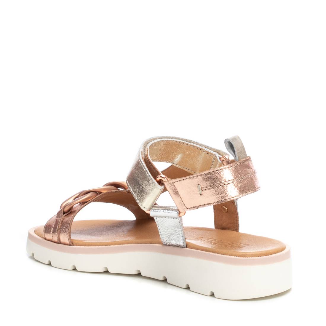 Carmela 16159001 sandales marron cuir talon plat