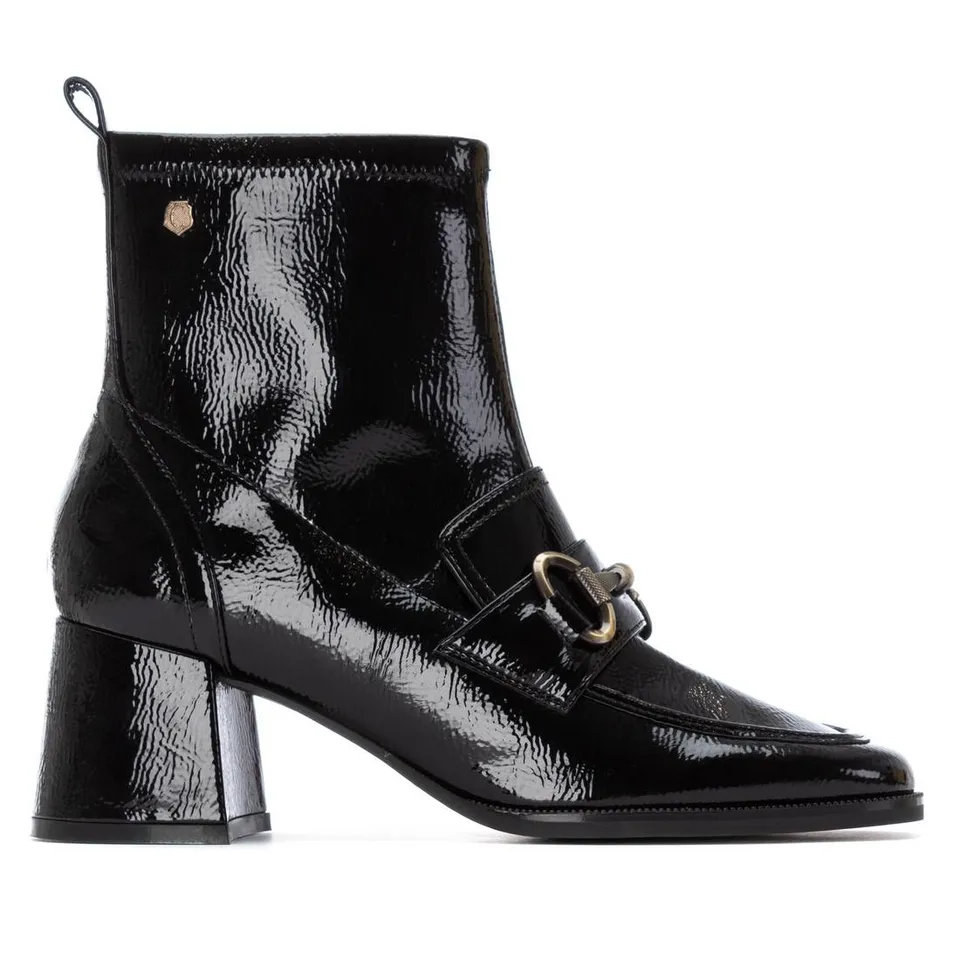 Carmela 16253802 bottine femme noire vernie à talon