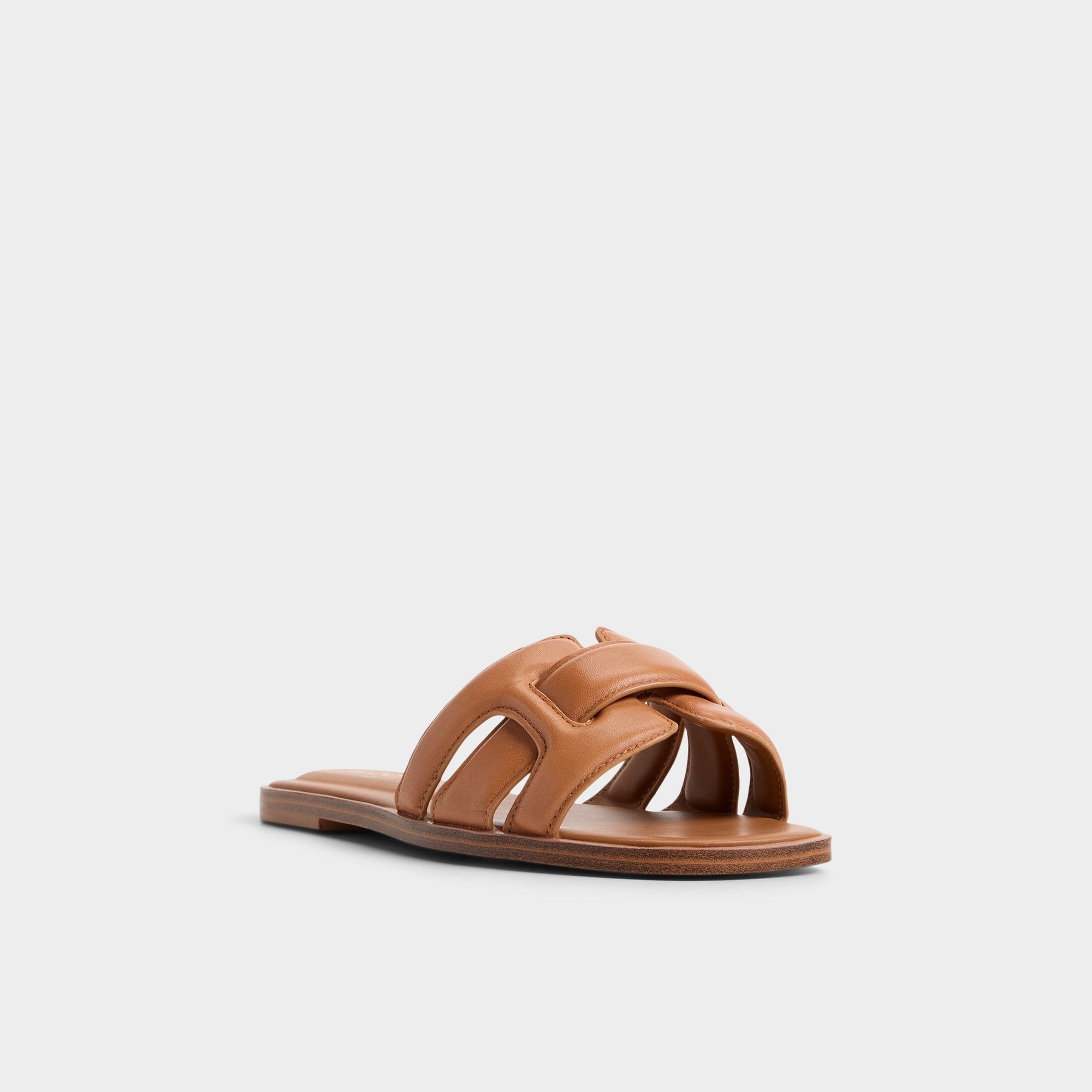 ALDO Elenaa sandales plates nude marron