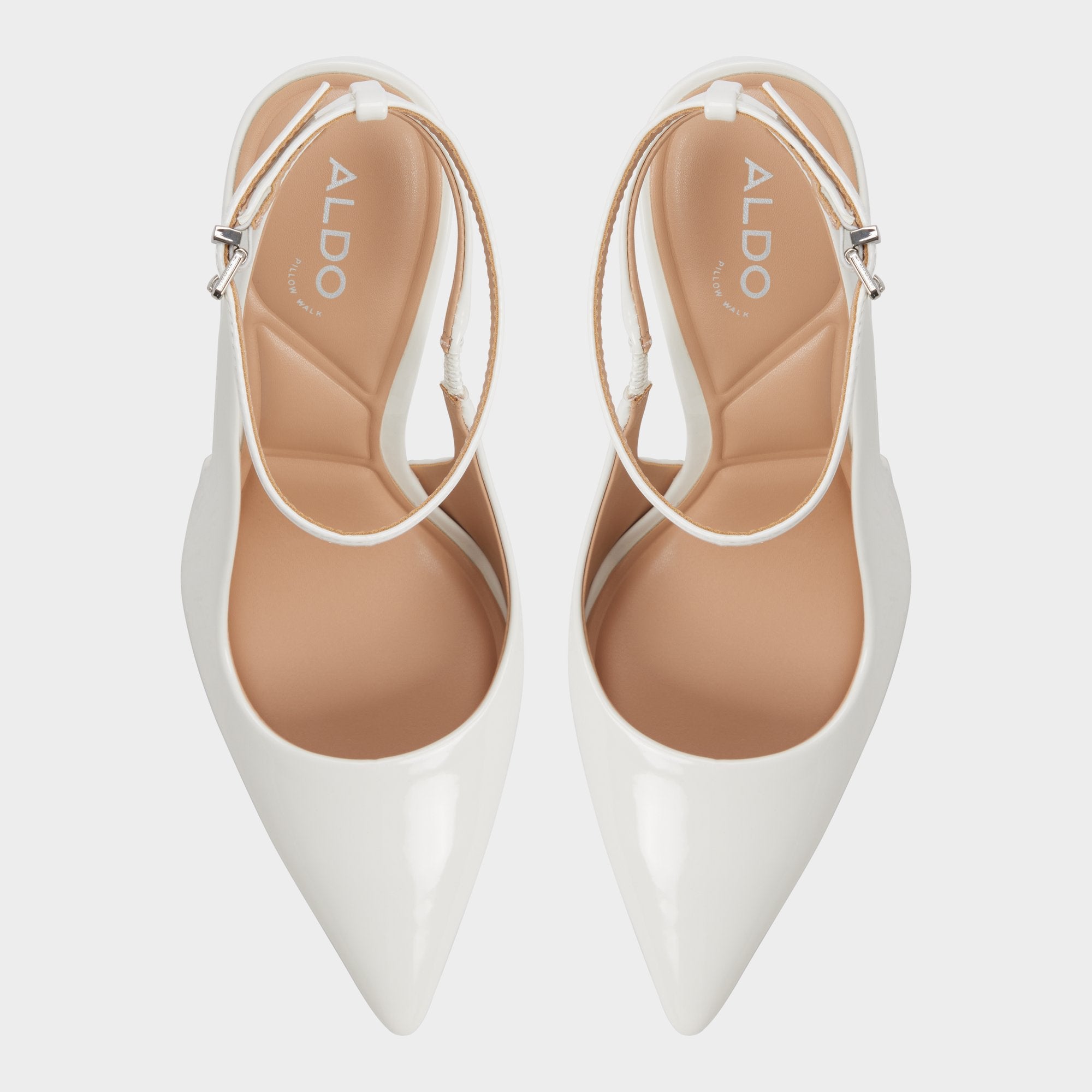 ALDO Nikoletta bottines femme talon blanc