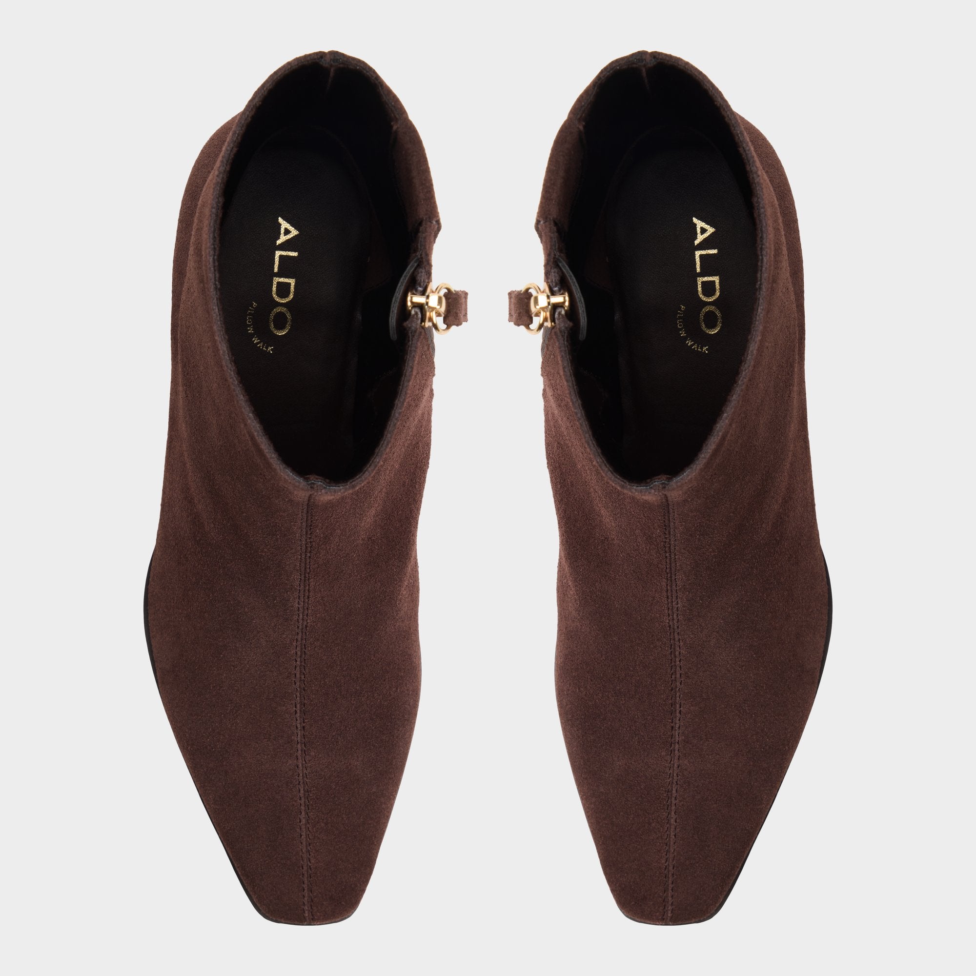ALDO Zaylaa bottines femme marron daim
