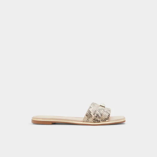 ALDO Darine mules plates effet serpent