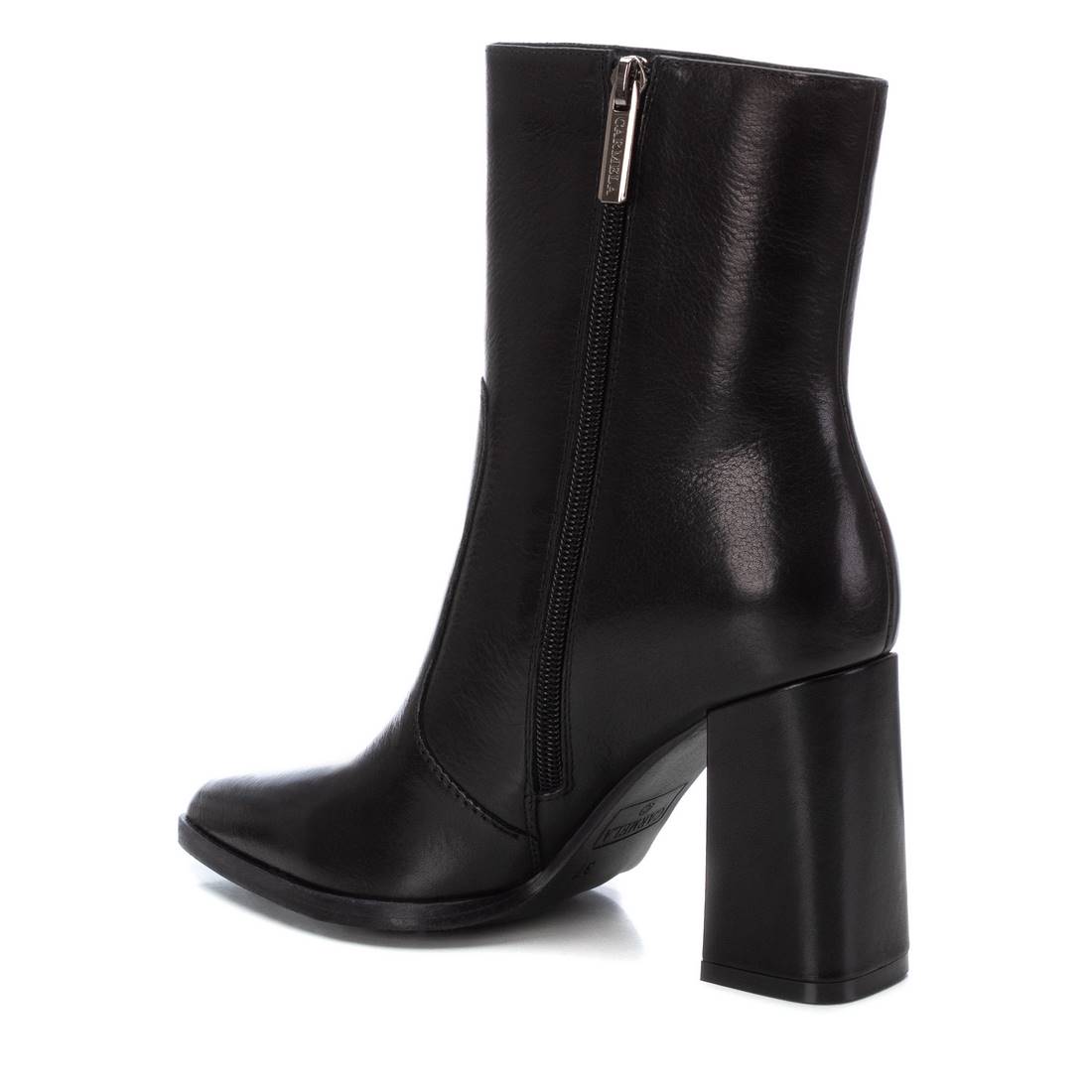 Carmela 16187501 bottines cuir noires talon 9 cm