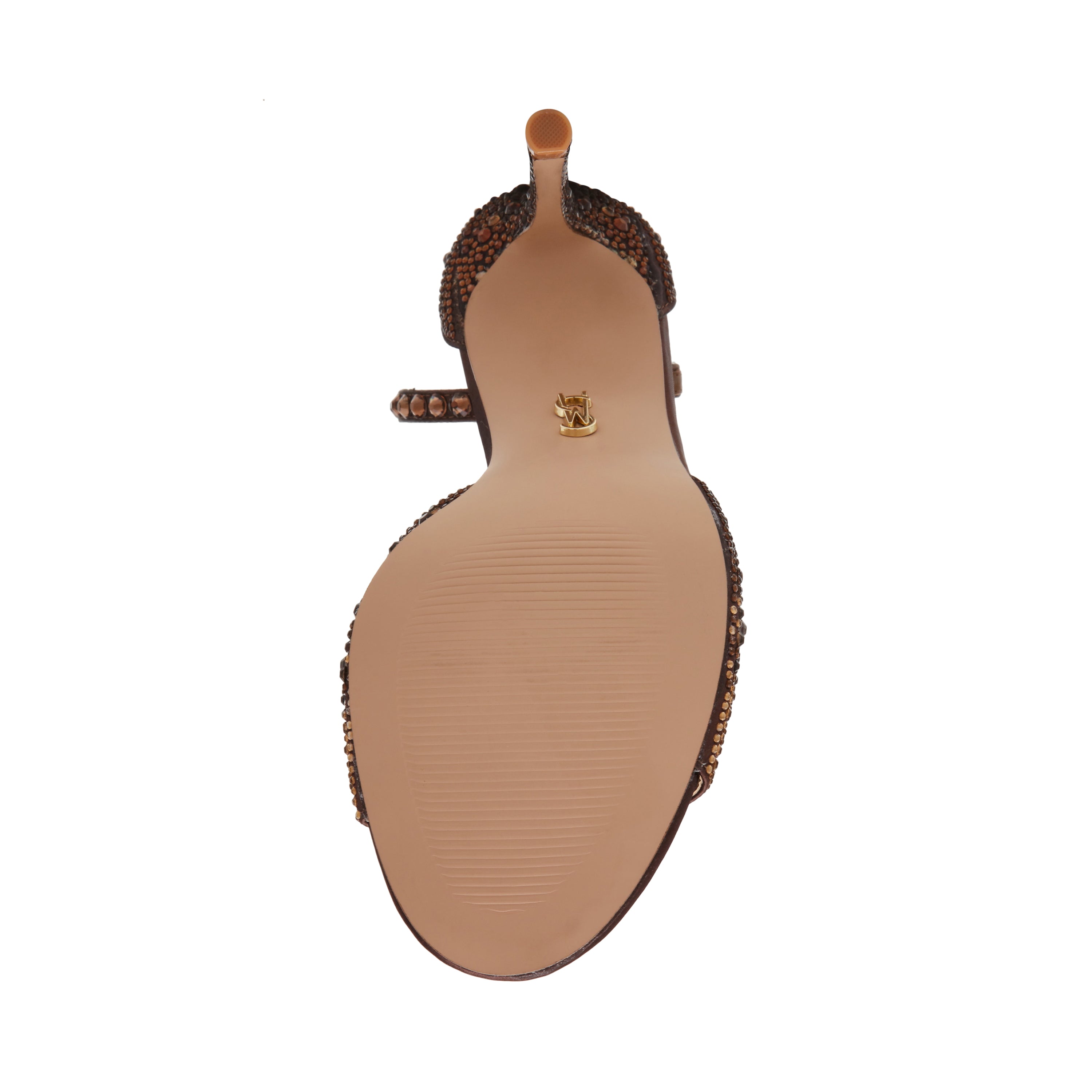 Steve Madden Raquelle sandale marron bronze talon 7 cm