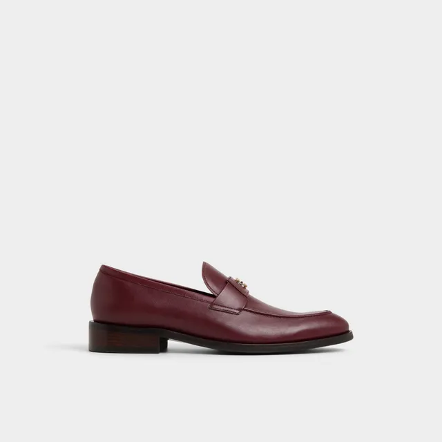 ALDO Beck mocassin cuir bordeaux