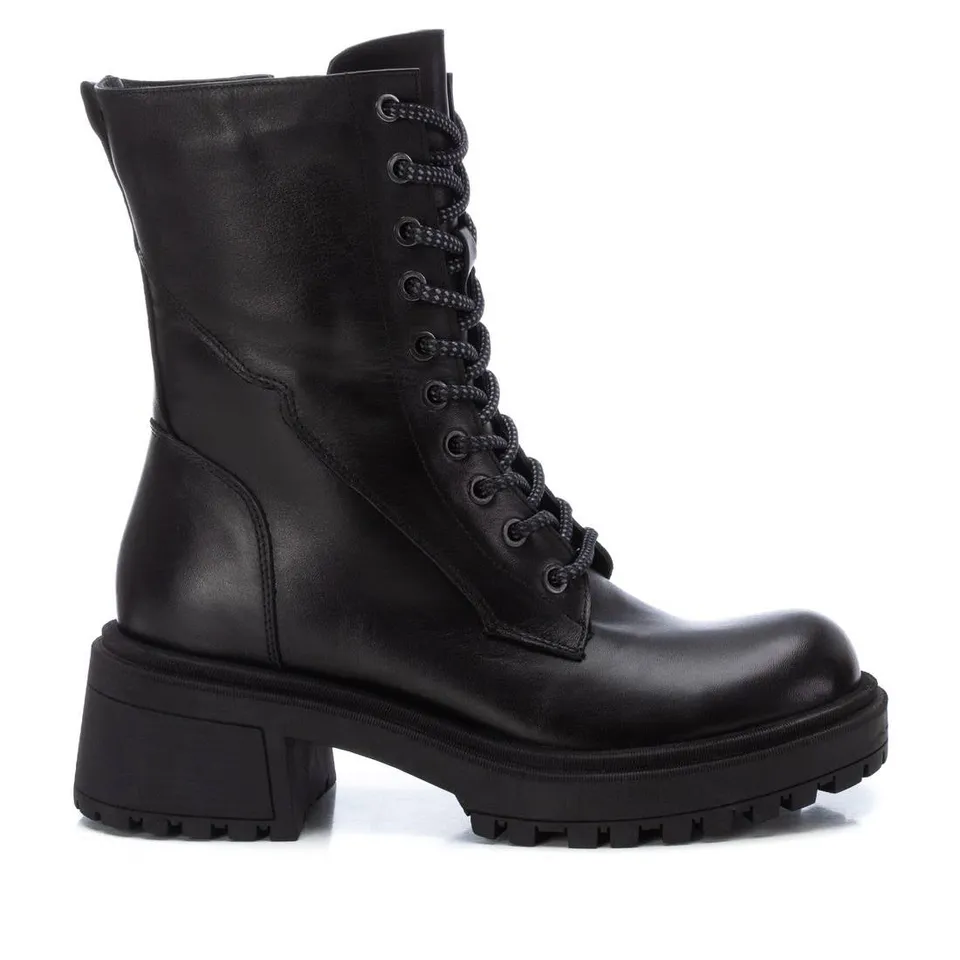 Carmela 16037901 bottines cuir noir talon 6 cm