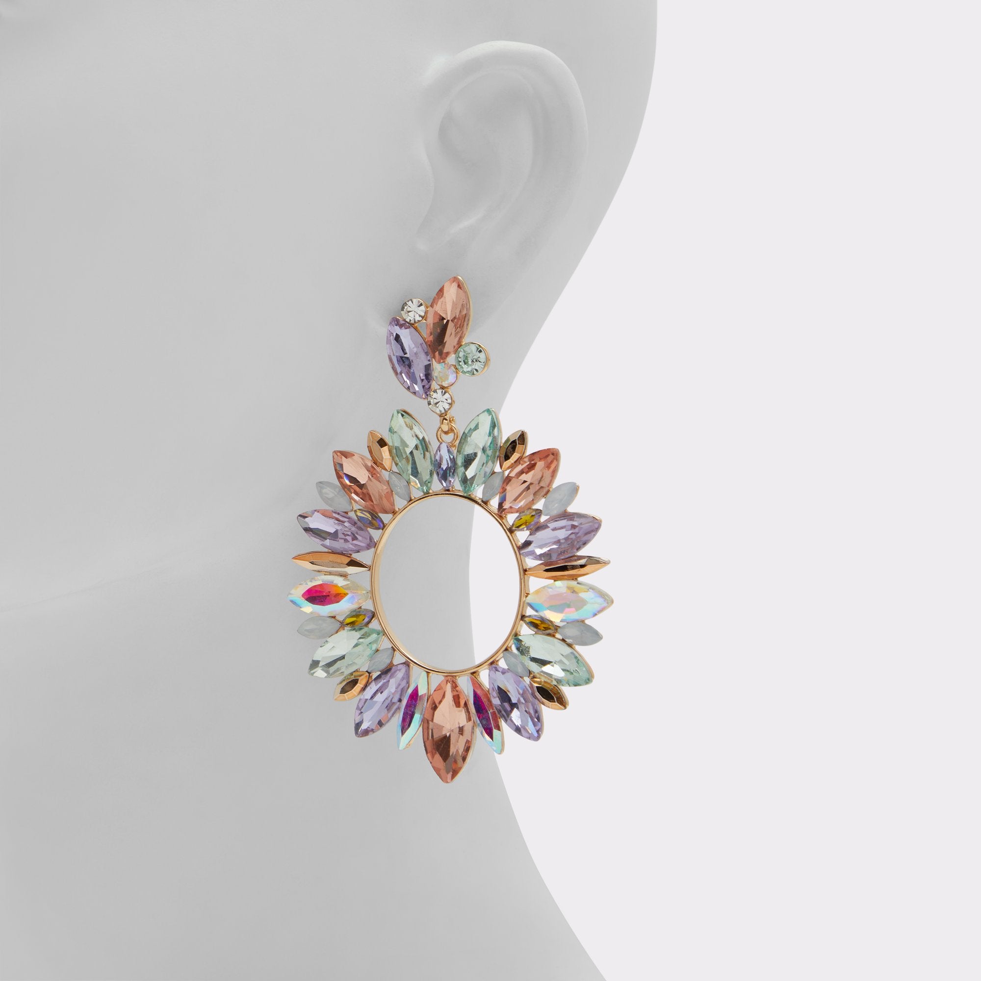 ALDO Asas boucles oreilles chandelier dorées