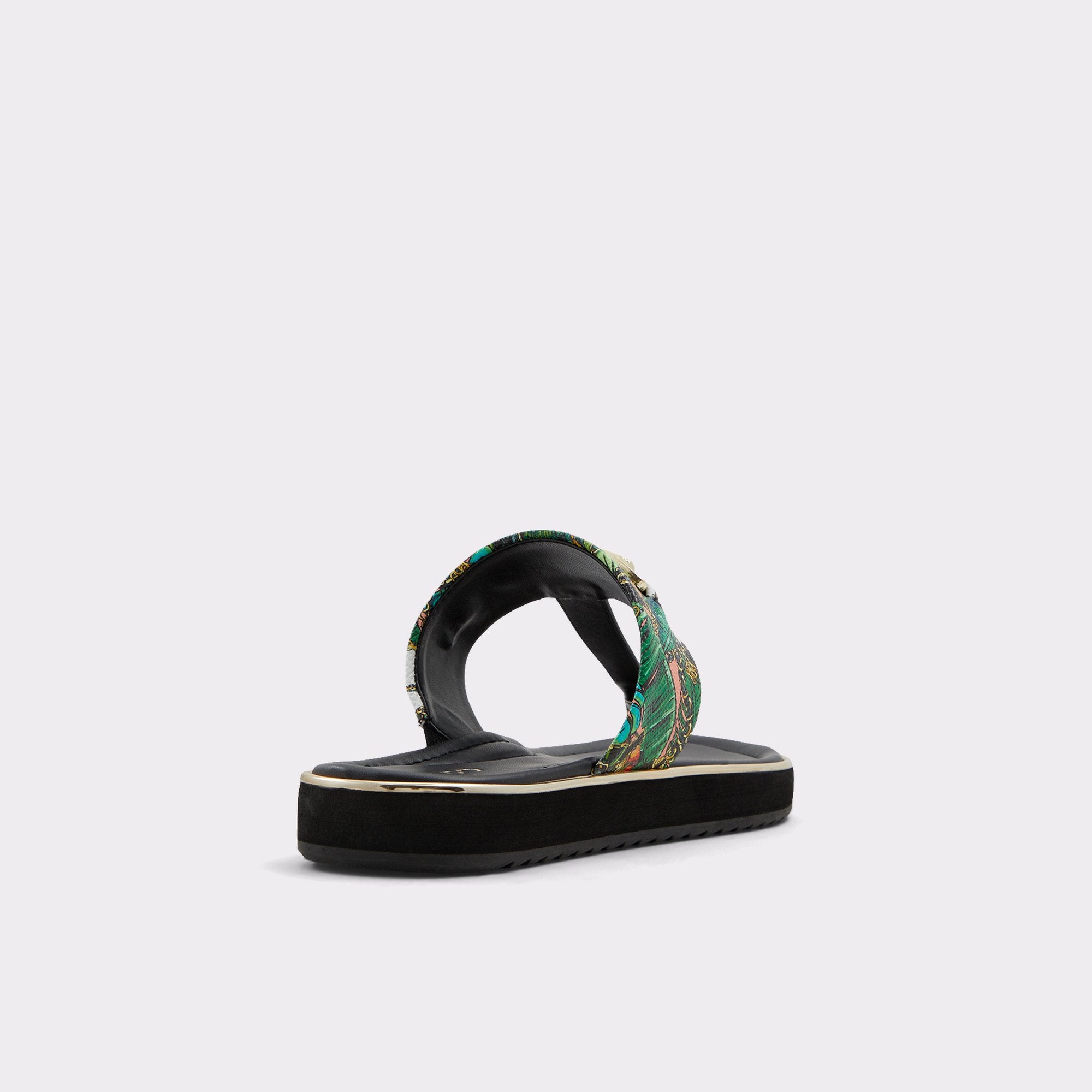ALDO Deverena sandales plates femme détail métal