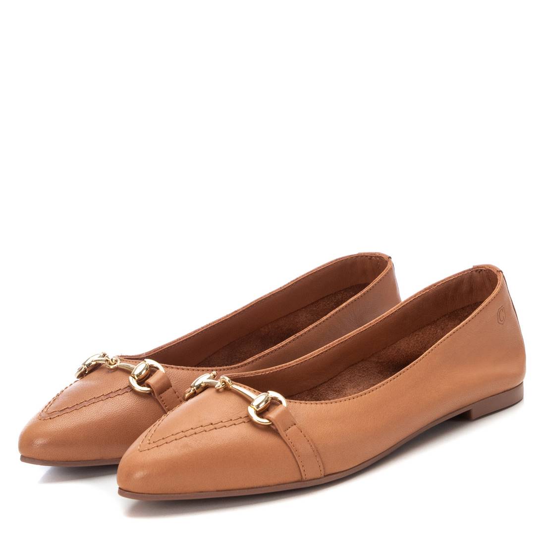 Carmela 16055201 ballerines cuir marron plat
